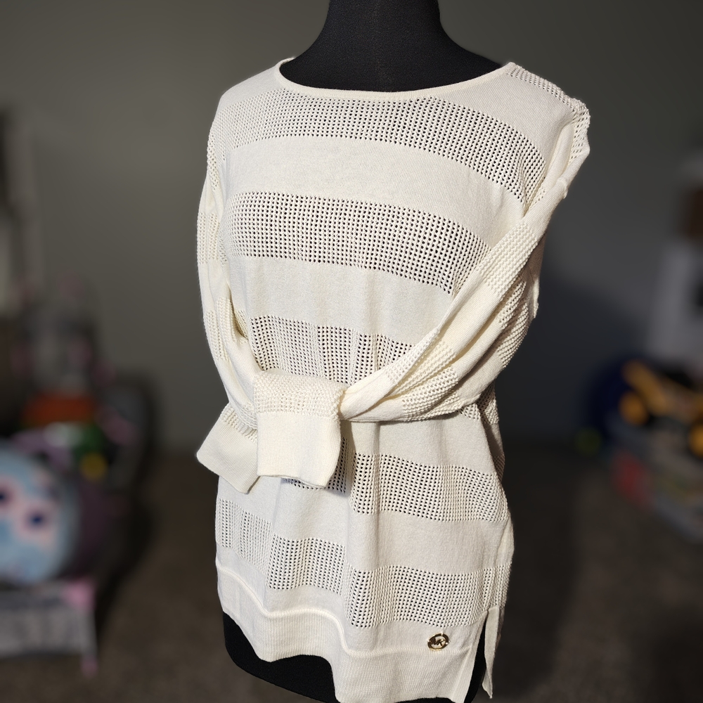 Michael Kors Cream Knit Sweater